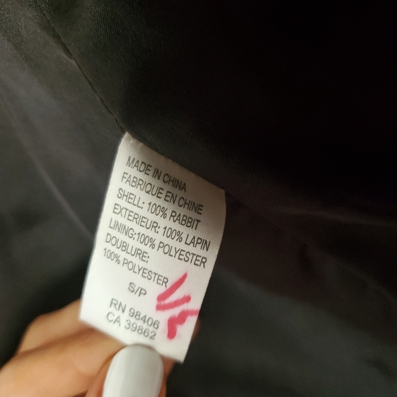 Theory Rabbit Fur Jacket - Picture 3 of 4